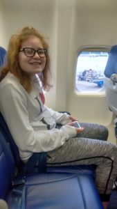 Ceilidh on an airplane